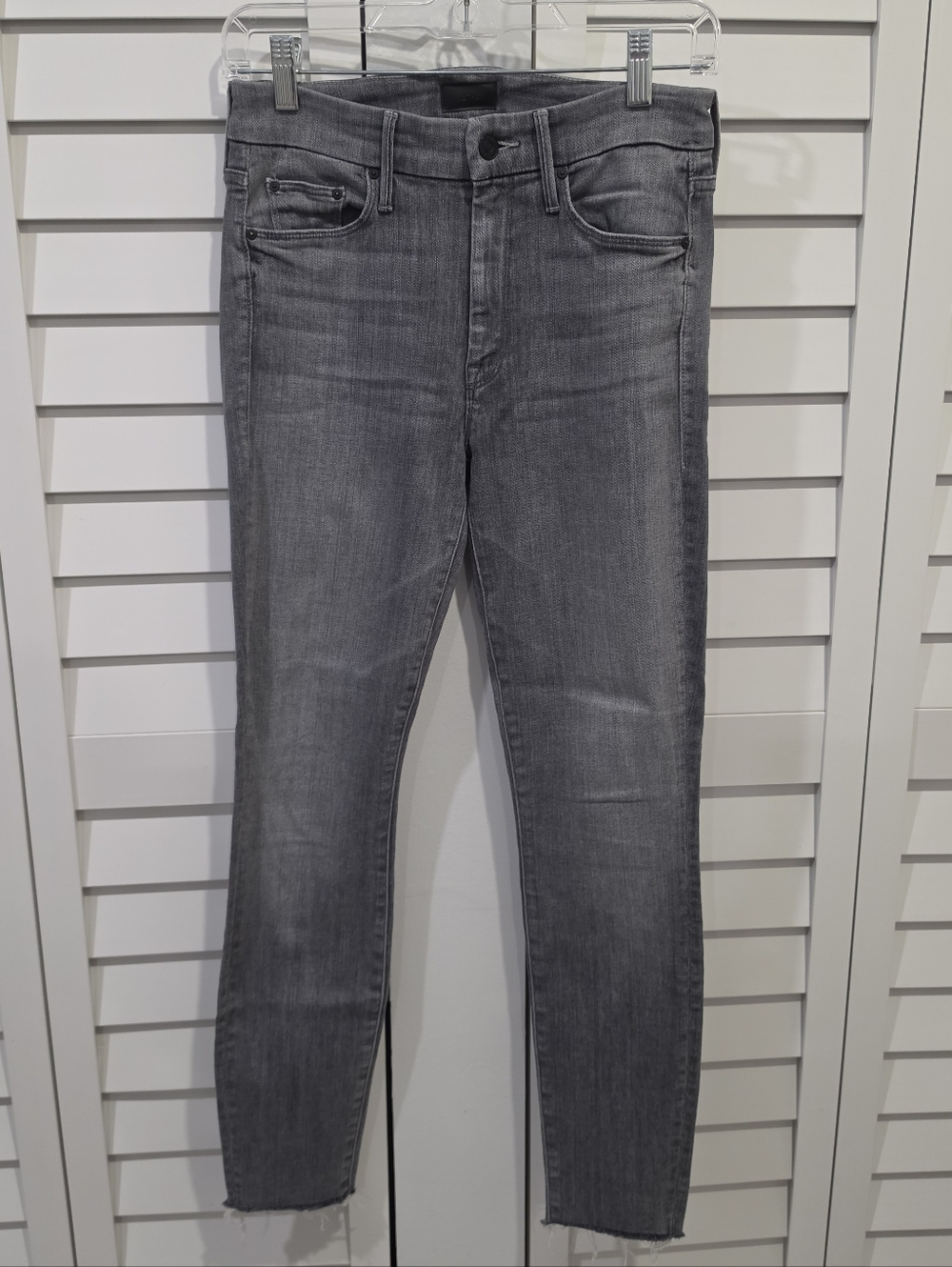 MOTHER The Looker Ankle Fray Jeans - All Nighter - Sz. 26 - No flaws!